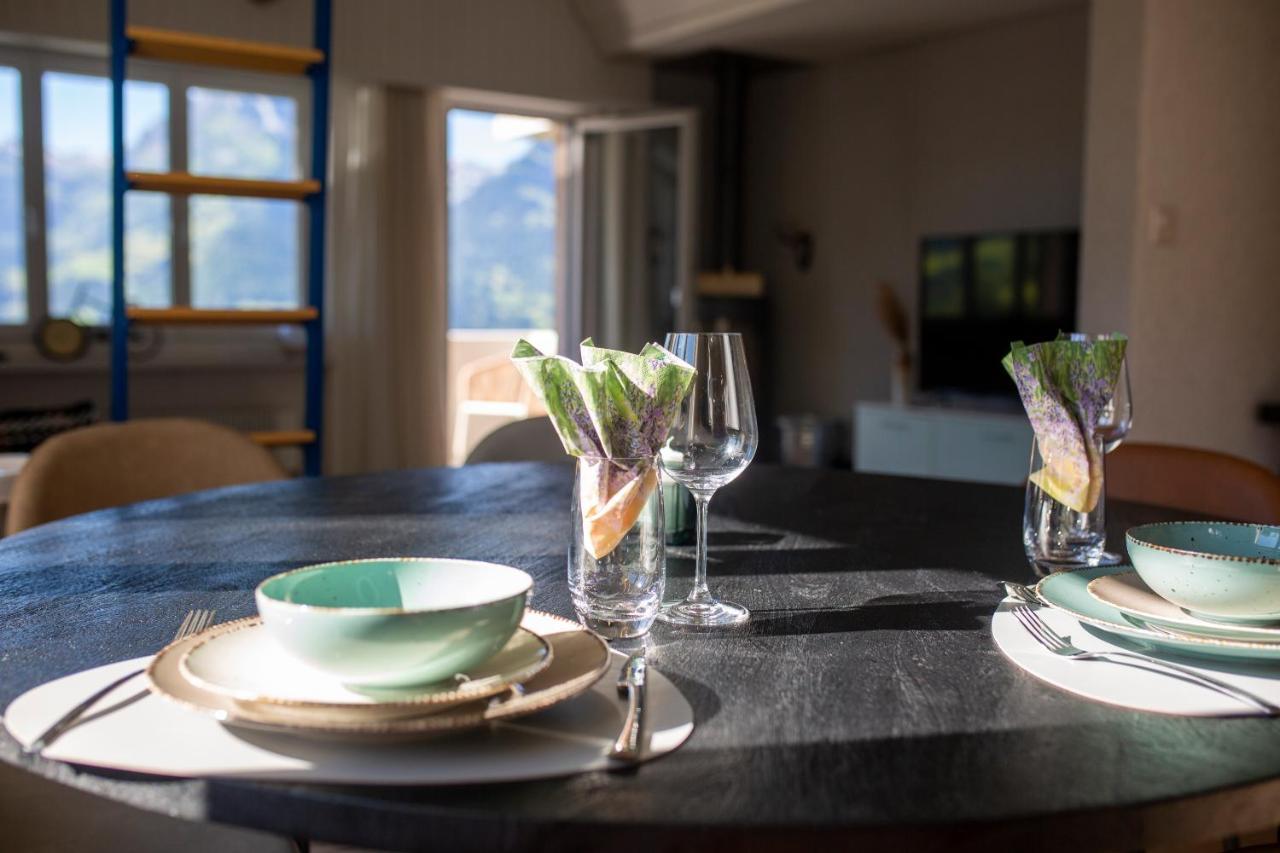 Traumhafte Sonnenresidenz Mit Berg- Und Seeblick Amden Eksteriør billede
